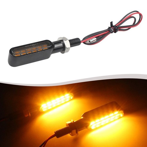 Clignotant moto 12v noir abs - moto,