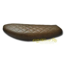 Selle Brat Style Marron cafe racer Yamaha Sr SR400 Seat Bench Siège