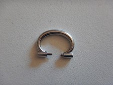 BELIERE ANCIENNE POUR MONTRE DE POCHE SWING RING ANNEAU ACCROCHE AVEC VISSE