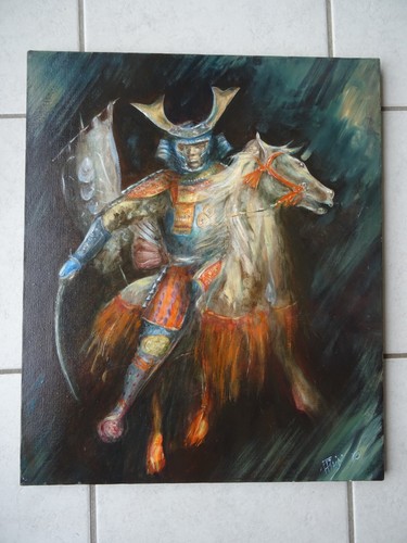 Tableau guerrier samouraï - samouraï, à