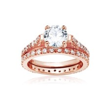 Rose or Sur Argent Mariage