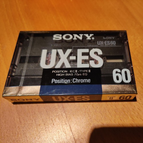 Cassette sony 60 chrome - ux-es,