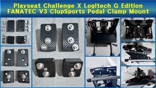 Support de pédale Playseat Challenge X Logitech G Edition Fnatec ClupSports...