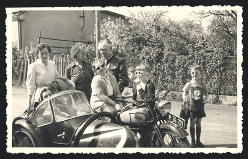 Photographie moto norton - norton, avec