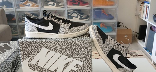 Jordan low black cement - 1, og