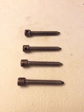 Lot de 4 Tire Fond L6,1  cm Vis Meuble Serrage Armoire Bahut Bonnetière Vintage