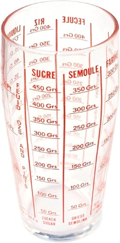 Verre doseur transparent - doseur,