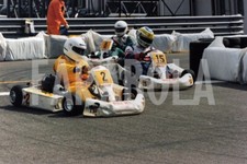 Photo de presse vintage Milano, 1999, "6 heures Karting D'Endurance", Yuri