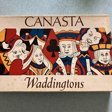 Jeu Canasta Waddington Coffret
