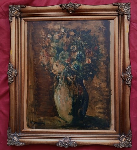 Superbe huile xxe siècle - xxe,