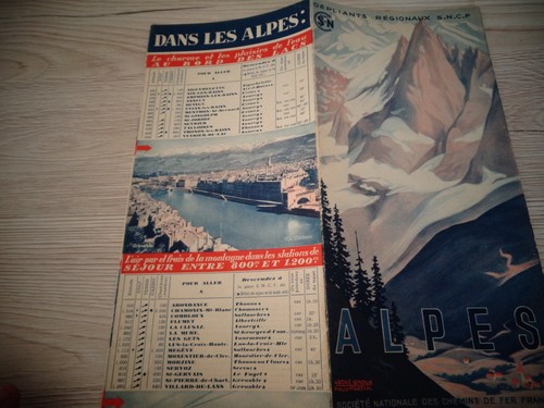 Depliant sncf les alpes non - les,