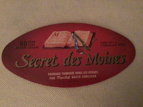 Etiquette fromage des vosges - etiquette,