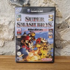SUPER SMASH BROS MELEE JEU GAMECUBE EUR HOL COMPLET CIB NOTICE BOITE PAL TBE