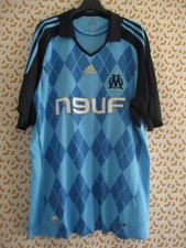 Maillot Olympique Marseille Amandine #22 shirt 2008 OM Neuf Telecom Vintage - XL