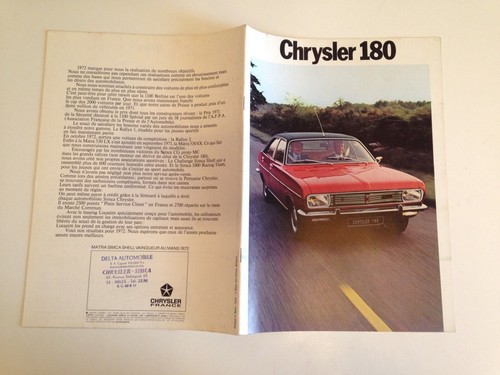 Ancien brochure dépliant - ancien,