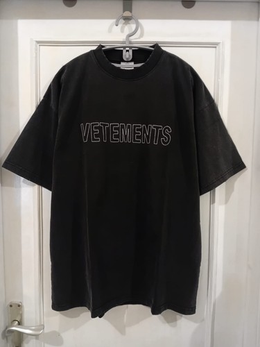 Vetements embroidered logo - vetements,