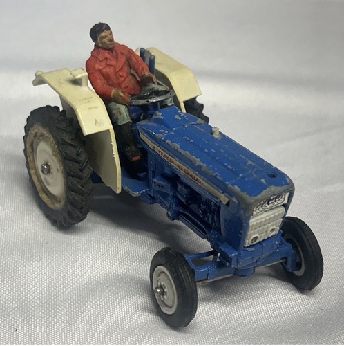 Ancien tracteur bleu - ancien,