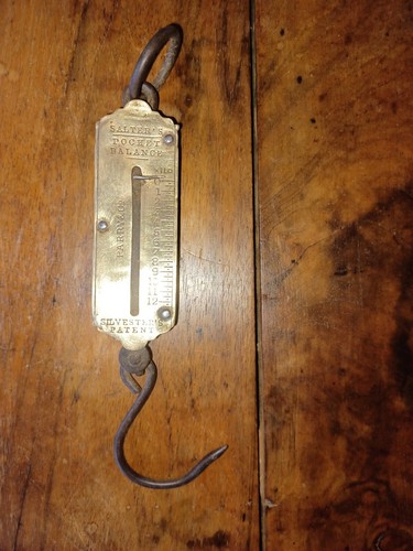 Peson métal laiton salter s - peson,