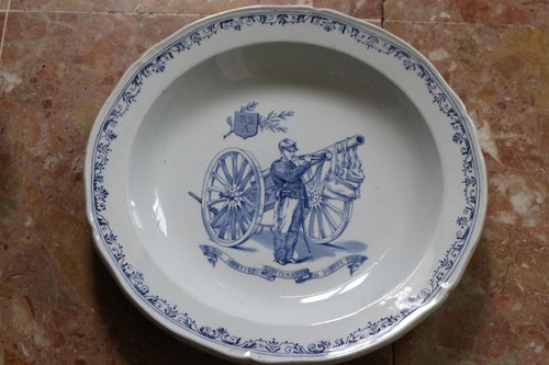 Ancien grand plat - grand, en