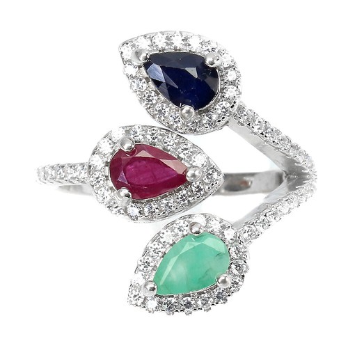 Bague argent sterling 925 - argent,