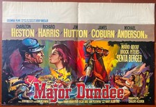 Affiche belge major dundee - major, sam