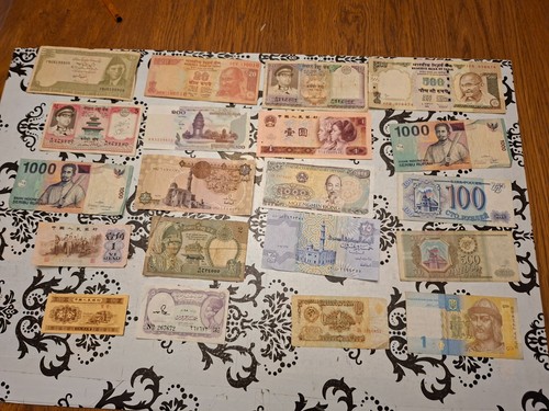 Lot billets pays - de, 20