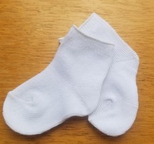 chaussettes Blanc Poupon