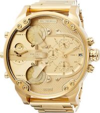 Montre homme DIESEL TIMEFRAME DZ7399 Gold Waterproof