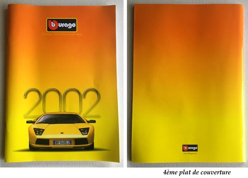 Catalogue burago 2002 - 2002, 96