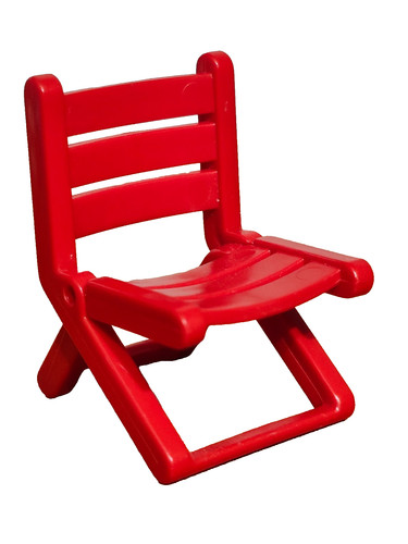 Playmobil chaise rouge - chaise,