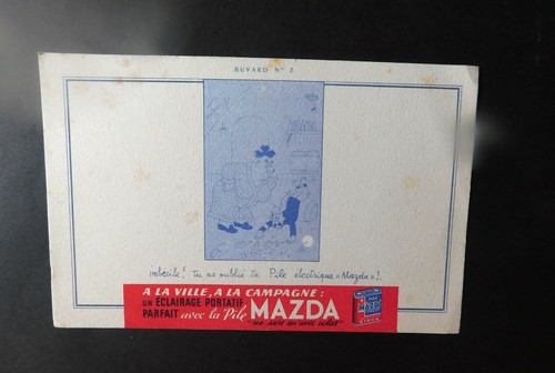 Buvard pile mazda - buvard,