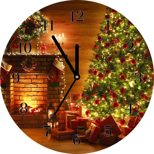 Tulup horloge verre noël - tulup,