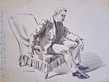 Dessin original signé V