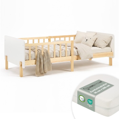 Cadre lit bois 90x200 - cadre,
