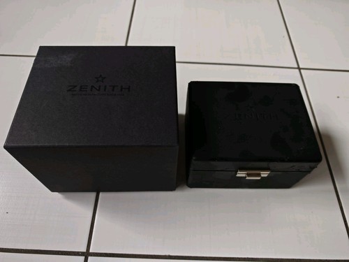 Zenith box chronomaster - zenith,