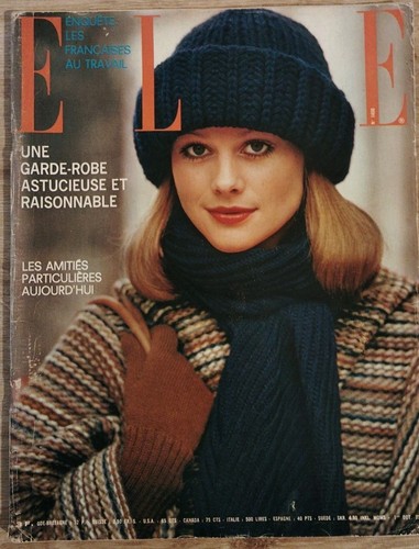 French fashion magazine elle - french,