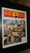 LORD LISTER LE MYSTÉRIEUX INCONNU - n°61 - LE TIGRE VOLÉ
