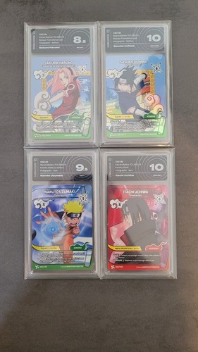 Lot cartes gradée naruto - gradée,