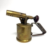 Lampe à souder ancienne en cuivre - EXPRESS LG Unis France N° 20