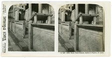 Stereo, Italie, Rome, Saint-Clément, ambon et pupitre 12e siècle  Vintage stereo