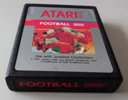 Jeu atari 2600 realsports - atari,