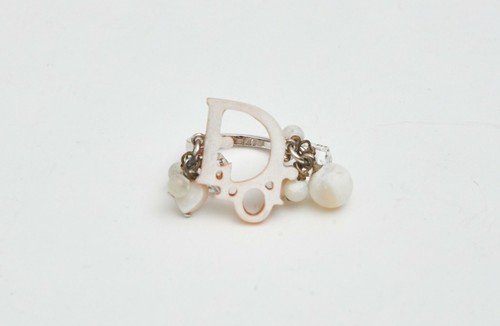 Vintage dior logo ring - vintage,