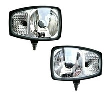 2X Phares H4 + Ampoules 12V Chargeur Sur Roues Komatsu Manitou Maniscopic