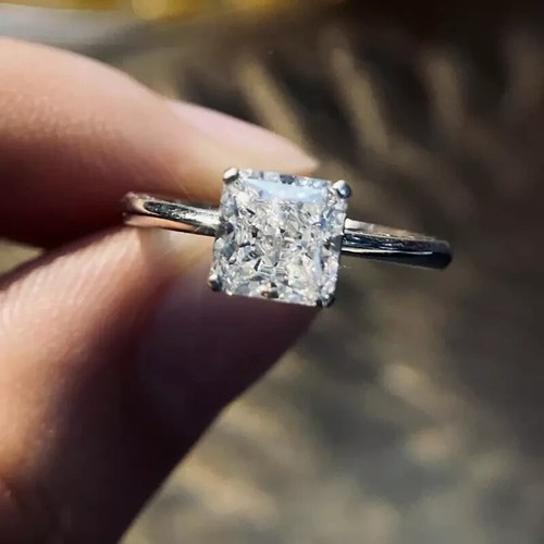 Bague mariage solitaire fn - bague, de