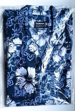 CHEMISE tropicale HAWAIENNE légère homme. 100% Coton. Neuve. Taille L. Coupe US