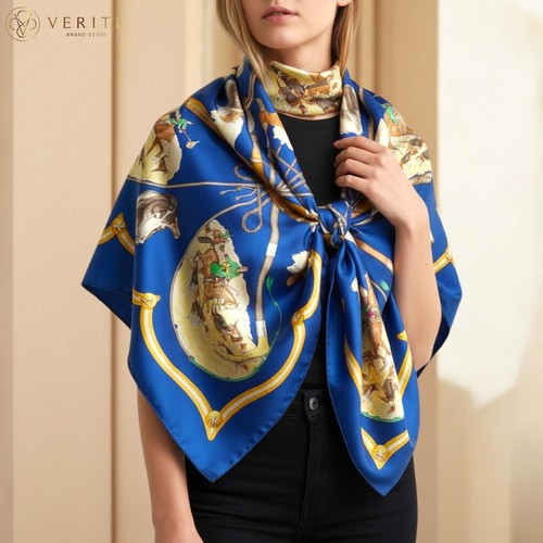 Rare vintage hermes soie scarf - hermes,