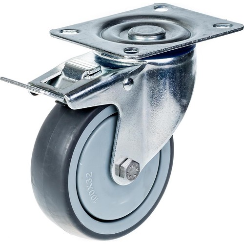 Roulette pivotante 100 - 100, mm
