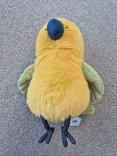Jellycat Budgeby Perroquet Jouet Doux En Peluche Rare Officiel Authentique BNWT