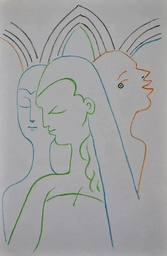 Jean cocteau les trois - cocteau,