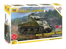 ZVEZDA M4A2 Sherman 75mm -